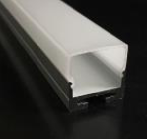 Aluminium Extrusion with Diffuser (2 Metres)